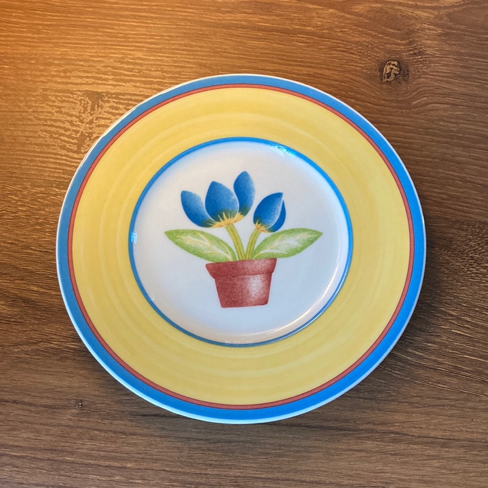 Villeroy and Boch, Bread & Butter Plate, Twist Dora design, NEW, never used